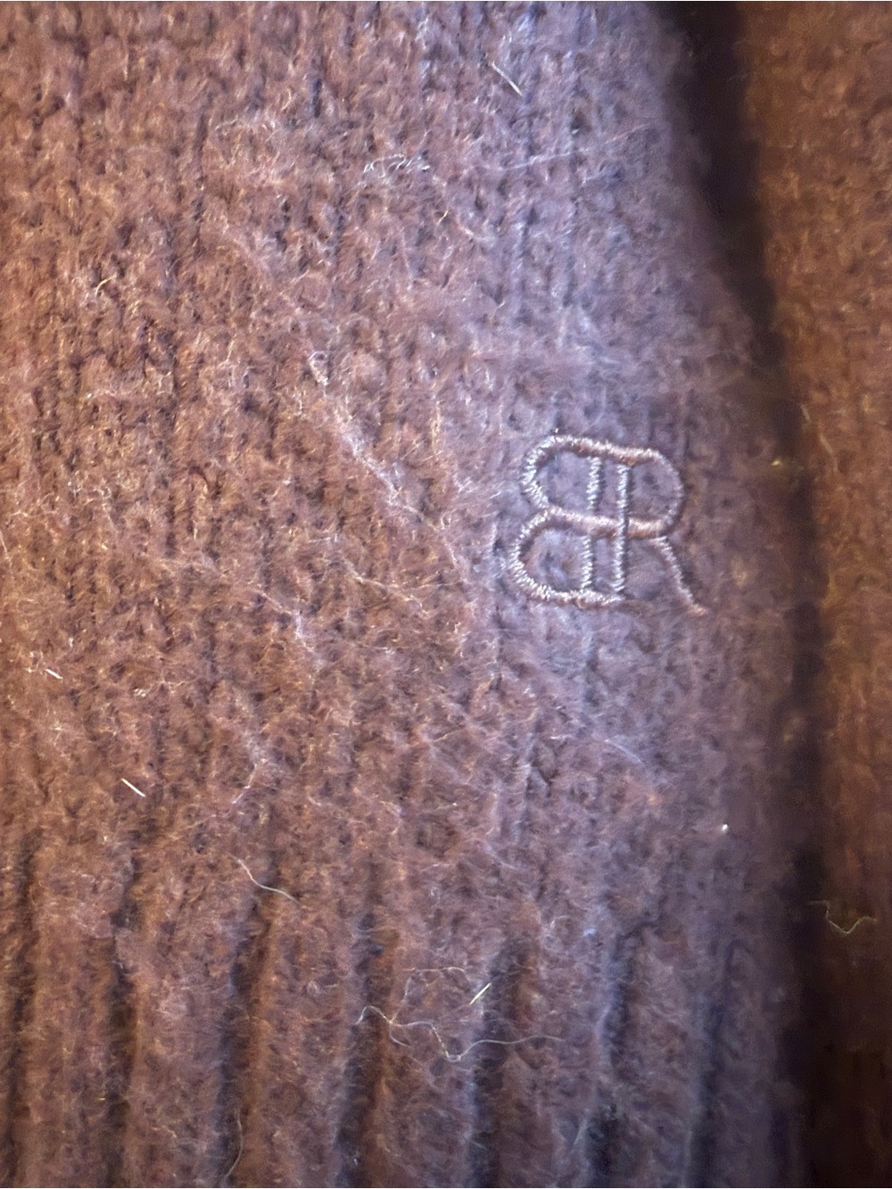 Banana Republic Chocolate Brown Button-Front Cardigan - Picture 4 of 4